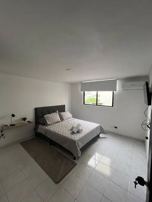 Acogedor Apto Para 8 Zona Buenavista Barranquilla  Apartamento